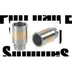 Stainless with copper / Brass inset Wide bore drip tips