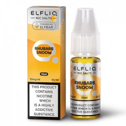 ElfLiq Nic Salts - Rhubarb Snoow 10ml