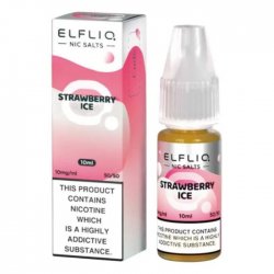 ElfLiq Nic Salts - Strawberry Ice 10ml