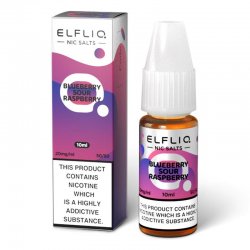 ELFLIQ Nic Salts - Blueberry Sour Raspberry 10ml