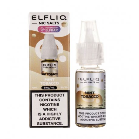 Elfliq Nic Salts Mint Tobacco 10ml