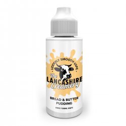 The Lancashire Creamery Bread and Butter Pudding 100ml Shortfill