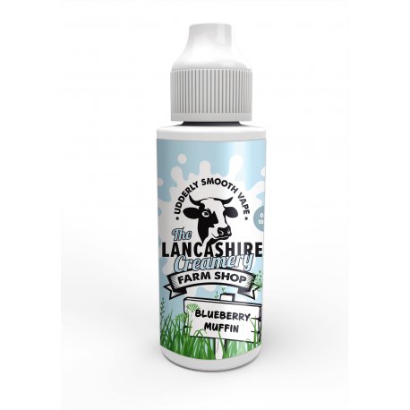 The Lancashire Creamery FARM SHOP Blueberry Muffin 100ml Shortfill