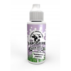 The Lancashire Creamery FARM SHOP Raspberry Custard 100ml Shortfill