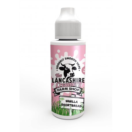 The Lancashire Creamery FARM SHOP Vanilla Shortbread 100ml Shortfill