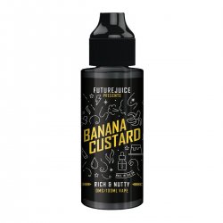 The Lancashire Cremery Future Juice Banana Custard 100ml Shortfill