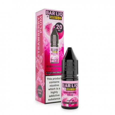 Zeus Bar Liq Strawberry Plum Nic Salts