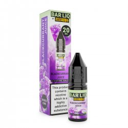 Zeus Bar Liq Blackcurrant Juice Nic Salts