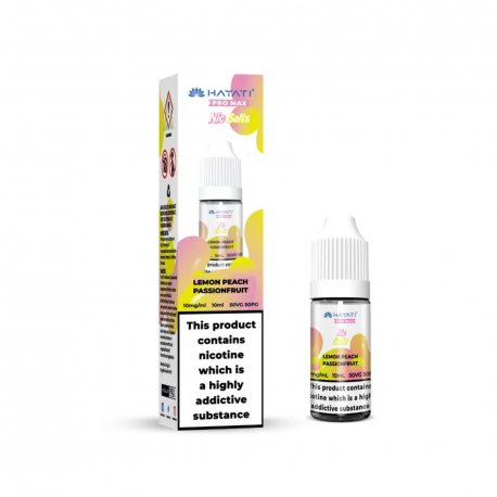 Hayati Pro Max 10ml Nic Salts Lemon Peach & Passionfruit